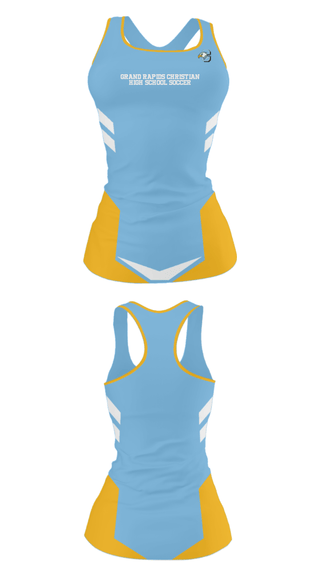 Tank Top, Grand Rapids Christian High School Soccer, Men's Soccer, Teamtime, Team time, sublimation, custom sports apparel, team uniforms, spirit wear, spiritwear, sports uniforms, custom shirts, team store, custom team store, fundraiser sports, apparel fundraiser