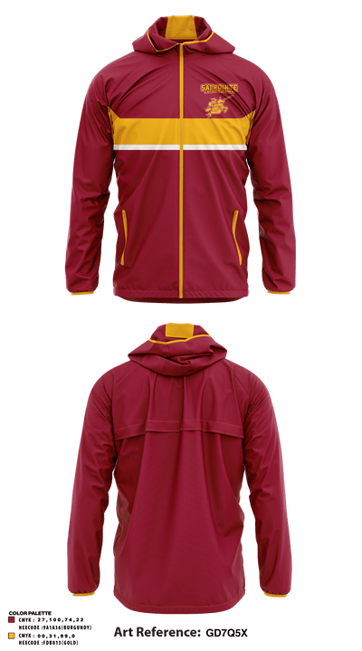 Salpointe Catholic High School Dance 53283278 Windbreaker - 1