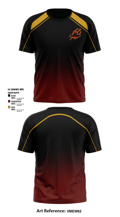 Trident Militia 78282368 Short Sleeve Performance Shirt - 1