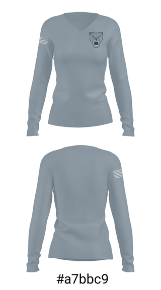 Women's Long Sleeve Vneck Shirt, KIPP Columbus Middle School Basketball, Women's Basketball, Teamtime, Team time, sublimation, custom sports apparel, team uniforms, spirit wear, spiritwear, sports uniforms, custom shirts, team store, custom team store, fundraiser sports, apparel fundraiser
