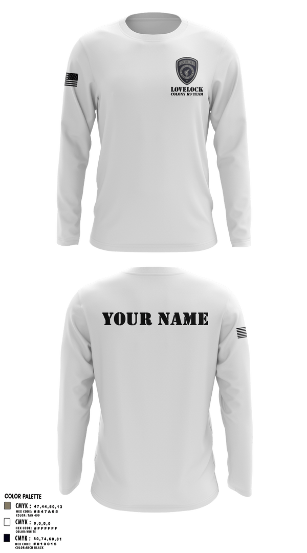 Long Sleeve Performance Shirt, , Police, Teamtime, Team time, sublimation, custom sports apparel, team uniforms, spirit wear, spiritwear, sports uniforms, custom shirts, team store, custom team store, fundraiser sports, apparel fundraiser