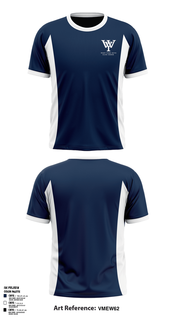 Short Sleeve Performance Shirt, West York Boys Club Basketball, Men's Basketball, Teamtime, Team time, sublimation, custom sports apparel, team uniforms, spirit wear, spiritwear, sports uniforms, custom shirts, team store, custom team store, fundraiser sports, apparel fundraiser