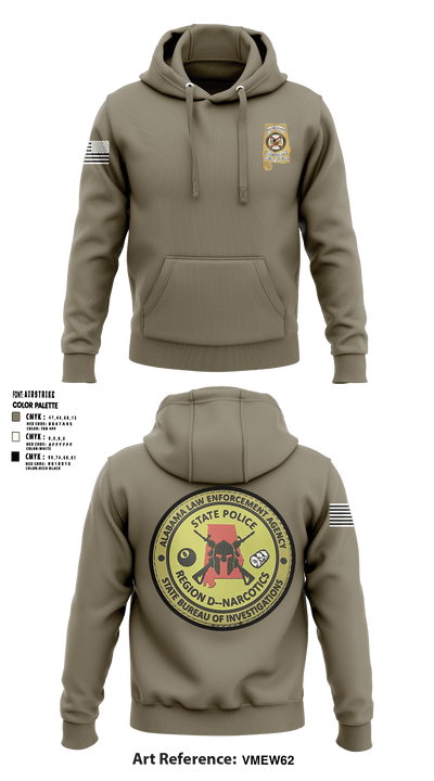 Region D Narcotics 80594861 Hoodie - 1