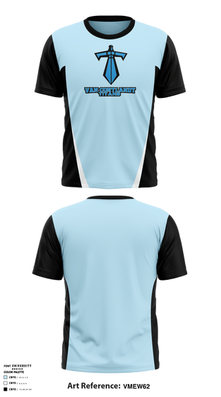 Short Sleeve Performance Shirt, Van Cortlandt Titans, Football, Teamtime, Team time, sublimation, custom sports apparel, team uniforms, spirit wear, spiritwear, sports uniforms, custom shirts, team store, custom team store, fundraiser sports, apparel fundraiser