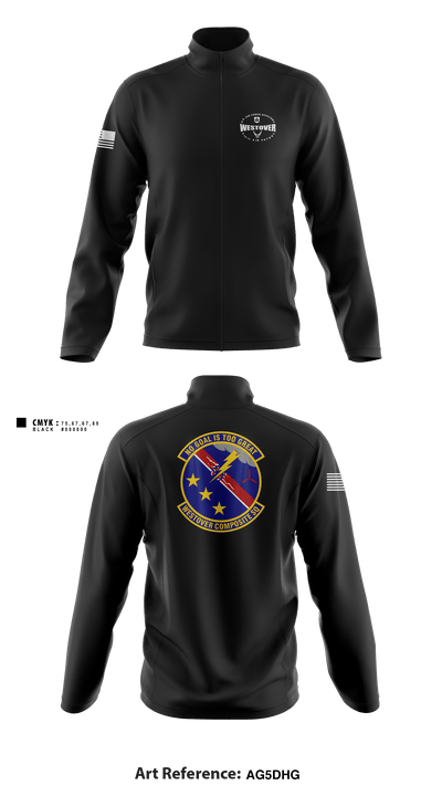 Westover Composite Squadron 58741877 Fleece Jacket - 1