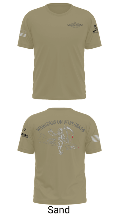 USS Florida Blue FT 52115851 Short Sleeve Performance Shirt - 46