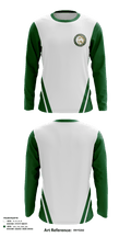 Faith Christian School Track 8170365 Long Sleeve Performance Shirt - 3