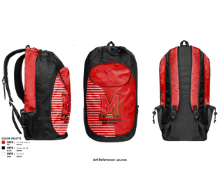 Gear Bag, Maryland United Basketball, Men's Basketball, Teamtime, Team time, sublimation, custom sports apparel, team uniforms, spirit wear, spiritwear, sports uniforms, custom shirts, team store, custom team store, fundraiser sports, apparel fundraiser