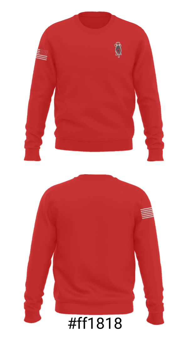 Crew Neck Sweatshirt, , Army, Teamtime, Team time, sublimation, custom sports apparel, team uniforms, spirit wear, spiritwear, sports uniforms, custom shirts, team store, custom team store, fundraiser sports, apparel fundraiser