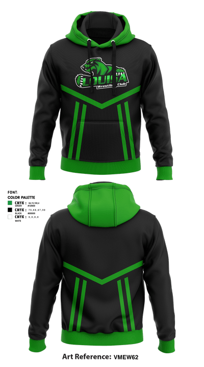 Louisa Wrestling Club 3728109 Hoodie - 1