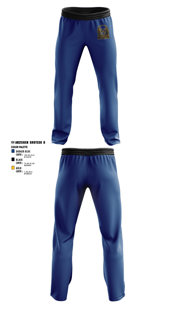 Sweatpants, Predators, Men's Basketball, Teamtime, Team time, sublimation, custom sports apparel, team uniforms, spirit wear, spiritwear, sports uniforms, custom shirts, team store, custom team store, fundraiser sports, apparel fundraiser