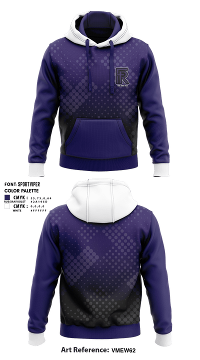 Front Range Christian High School Cheer 44410707 Hoodie - 1