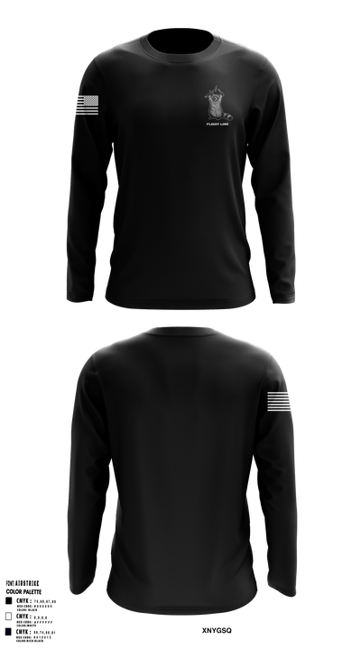 Flight line 16821639 Long Sleeve Performance Shirt - 1