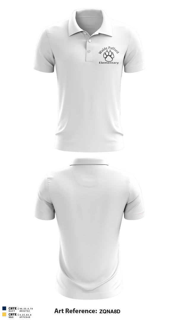 Short Sleeve Performance Polo, Waldo Pafford Elementary, Spirit Store, Teamtime, Team time, sublimation, custom sports apparel, team uniforms, spirit wear, spiritwear, sports uniforms, custom shirts, team store, custom team store, fundraiser sports, apparel fundraiser