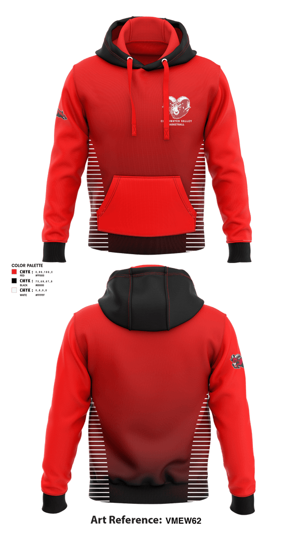 Hoodie, Clearwater Valley High School Basketball, Men's Basketball, Teamtime, Team time, sublimation, custom sports apparel, team uniforms, spirit wear, spiritwear, sports uniforms, custom shirts, team store, custom team store, fundraiser sports, apparel fundraiser