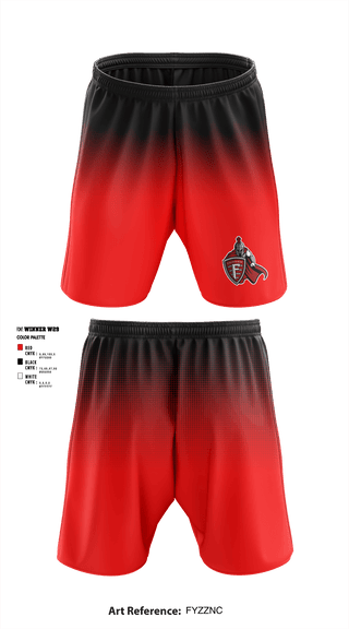 Athletic Shorts With Pockets, Fairview High School Golf, Golf, Teamtime, Team time, sublimation, custom sports apparel, team uniforms, spirit wear, spiritwear, sports uniforms, custom shirts, team store, custom team store, fundraiser sports, apparel fundraiser