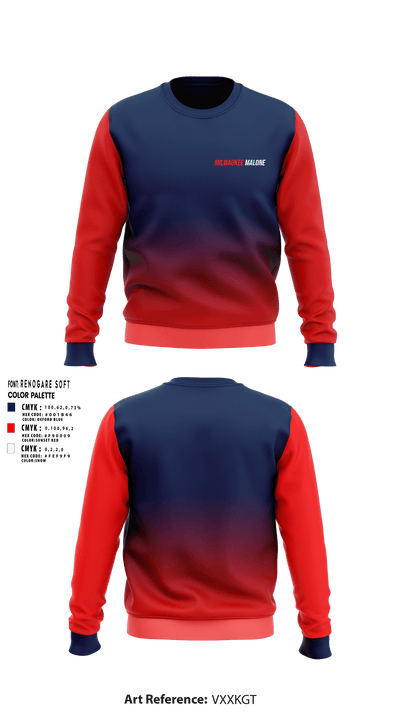 TEAM MALONE 42311566 Crew Neck Sweatshirt - 1