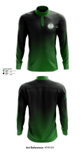 Rainier High School Basketball 76446518 Quarter Zip Jacket - 1