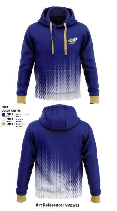 Granby High School Tennis 1356862 Hoodie - 1