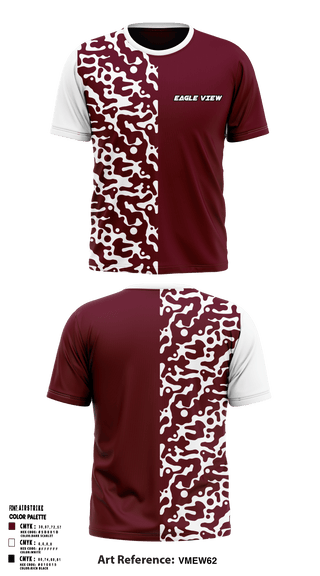 Short Sleeve Performance Shirt, Eagle View Elementary School, Spirit Store, Teamtime, Team time, sublimation, custom sports apparel, team uniforms, spirit wear, spiritwear, sports uniforms, custom shirts, team store, custom team store, fundraiser sports, apparel fundraiser