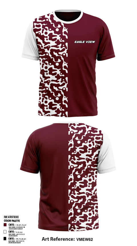 Short Sleeve Performance Shirt, Eagle View Elementary School, Spirit Store, Teamtime, Team time, sublimation, custom sports apparel, team uniforms, spirit wear, spiritwear, sports uniforms, custom shirts, team store, custom team store, fundraiser sports, apparel fundraiser