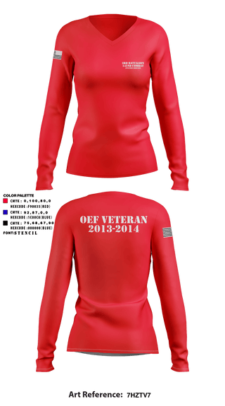 Women's Long Sleeve Vneck Shirt, , Army, Teamtime, Team time, sublimation, custom sports apparel, team uniforms, spirit wear, spiritwear, sports uniforms, custom shirts, team store, custom team store, fundraiser sports, apparel fundraiser