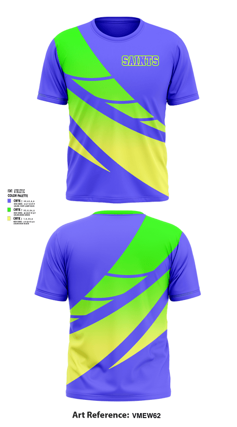 Short Sleeve Performance Shirt, saints, Football, Teamtime, Team time, sublimation, custom sports apparel, team uniforms, spirit wear, spiritwear, sports uniforms, custom shirts, team store, custom team store, fundraiser sports, apparel fundraiser
