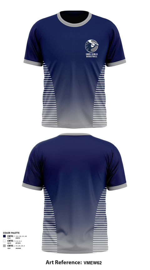 Short Sleeve Performance Shirt, IRHS Girls Basketball, Women's Basketball, Teamtime, Team time, sublimation, custom sports apparel, team uniforms, spirit wear, spiritwear, sports uniforms, custom shirts, team store, custom team store, fundraiser sports, apparel fundraiser