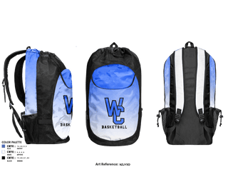 Gear Bag, Washington County High School Basketball, Men's Basketball, Teamtime, Team time, sublimation, custom sports apparel, team uniforms, spirit wear, spiritwear, sports uniforms, custom shirts, team store, custom team store, fundraiser sports, apparel fundraiser