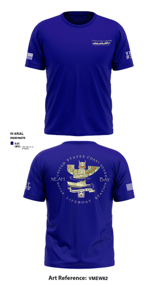 Short Sleeve Performance Shirt, USCG STATION NEAH BAY, Coast Guard, Teamtime, Team time, sublimation, custom sports apparel, team uniforms, spirit wear, spiritwear, sports uniforms, custom shirts, team store, custom team store, fundraiser sports, apparel fundraiser