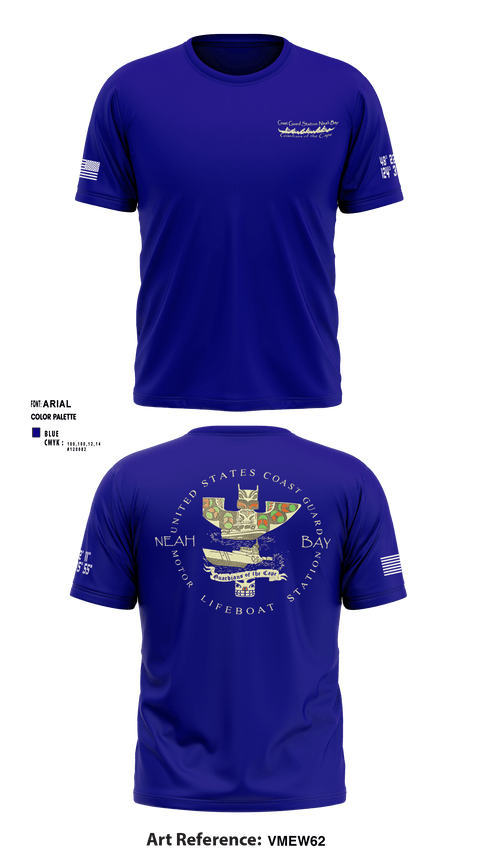 Short Sleeve Performance Shirt, USCG STATION NEAH BAY, Coast Guard, Teamtime, Team time, sublimation, custom sports apparel, team uniforms, spirit wear, spiritwear, sports uniforms, custom shirts, team store, custom team store, fundraiser sports, apparel fundraiser