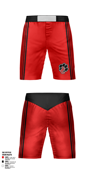 Fight Shorts, Jackson Co Wrestling Club, Wrestling, Teamtime, Team time, sublimation, custom sports apparel, team uniforms, spirit wear, spiritwear, sports uniforms, custom shirts, team store, custom team store, fundraiser sports, apparel fundraiser