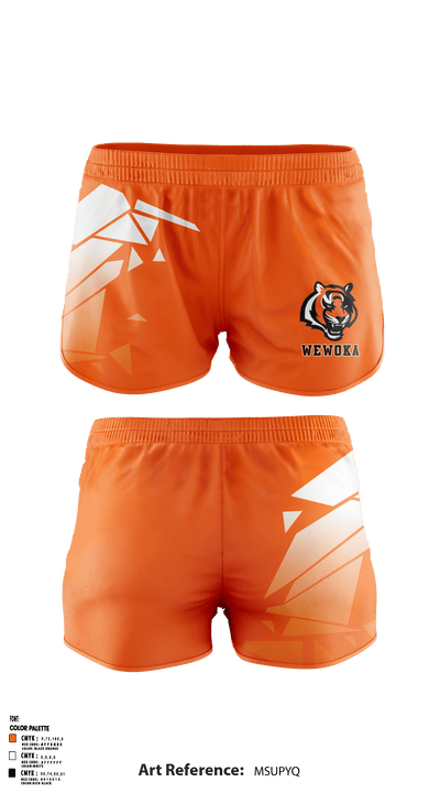 Wewoka High School 59931016 Women's Shorts - 1
