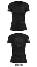 Mals-14 avionics 85940825 Women's Short Sleeve V-neck Shirt - 21