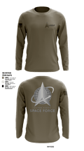 Peterson Space Force Base 7979794 Long Sleeve Performance Shirt - 1