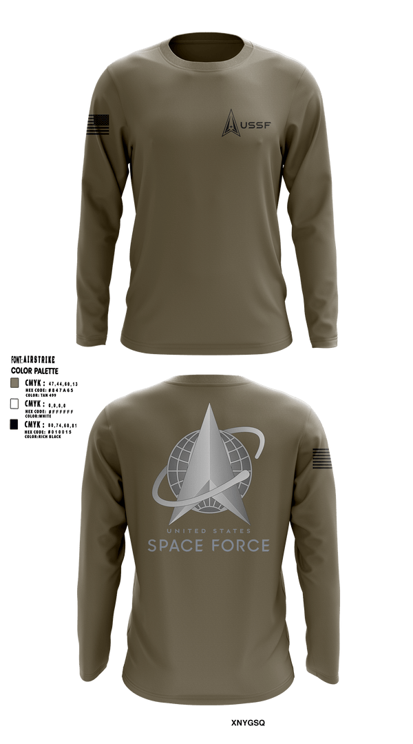 Long Sleeve Performance Shirt, Peterson Space Force Base, Space Force, Teamtime, Team time, sublimation, custom sports apparel, team uniforms, spirit wear, spiritwear, sports uniforms, custom shirts, team store, custom team store, fundraiser sports, apparel fundraiser
