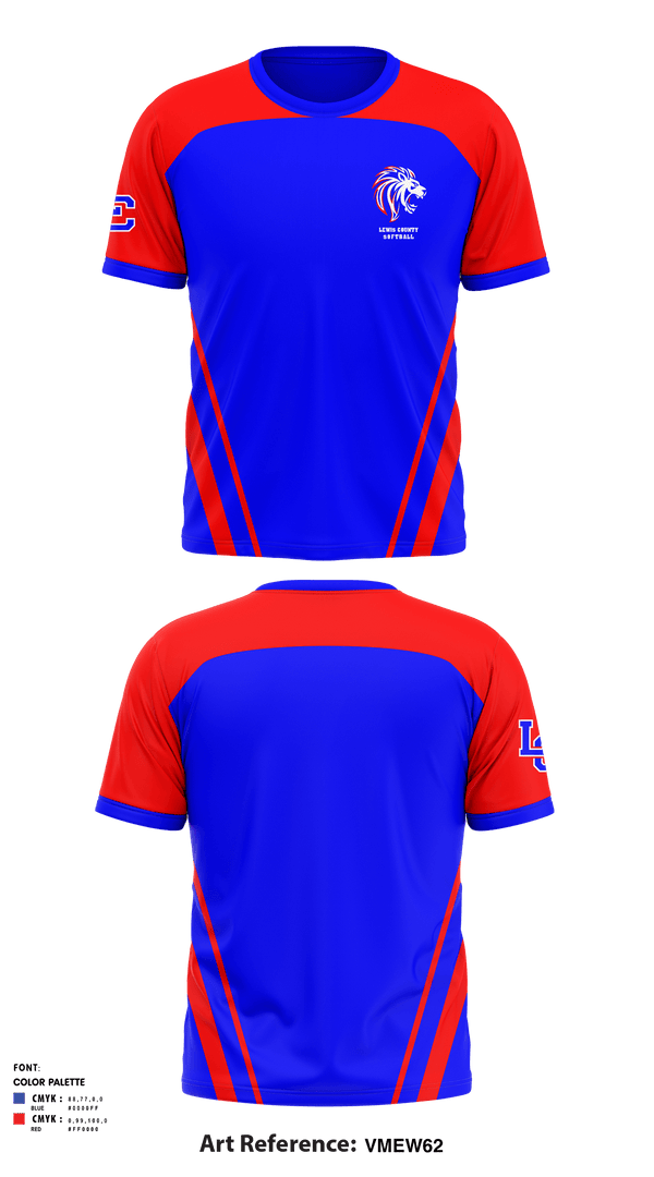 Short Sleeve Performance Shirt, Lewis County High School Softball, Softball, Teamtime, Team time, sublimation, custom sports apparel, team uniforms, spirit wear, spiritwear, sports uniforms, custom shirts, team store, custom team store, fundraiser sports, apparel fundraiser