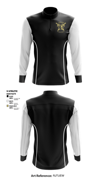 Quarter Zip Jacket, Roland-Grise Middle School, Spirit Store, Teamtime, Team time, sublimation, custom sports apparel, team uniforms, spirit wear, spiritwear, sports uniforms, custom shirts, team store, custom team store, fundraiser sports, apparel fundraiser