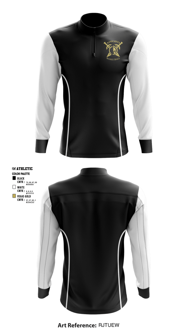 Quarter Zip Jacket, Roland-Grise Middle School, Spirit Store, Teamtime, Team time, sublimation, custom sports apparel, team uniforms, spirit wear, spiritwear, sports uniforms, custom shirts, team store, custom team store, fundraiser sports, apparel fundraiser