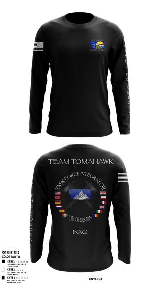 Long Sleeve Performance Shirt, 1889th RSG, Army, Teamtime, Team time, sublimation, custom sports apparel, team uniforms, spirit wear, spiritwear, sports uniforms, custom shirts, team store, custom team store, fundraiser sports, apparel fundraiser