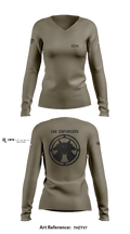 Echo Company 41919546 Women's Long Sleeve V-neck Shirt - 1