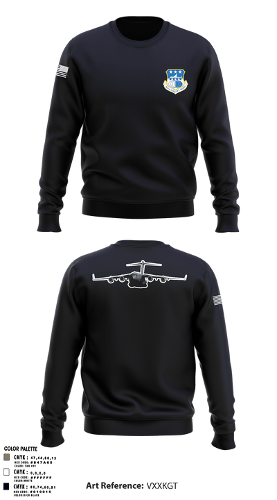 315th Airlift Wing/315th Maintenance Group 82634422 Crew Neck Sweatshirt - 51