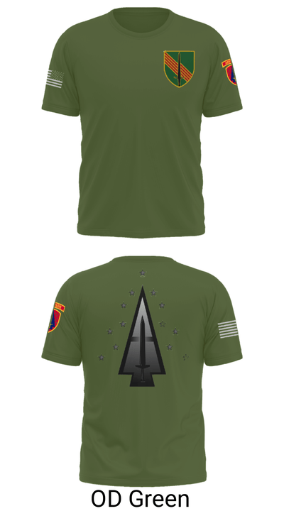 A Co, 1st BN, 4SFAB 88998967 Short Sleeve Performance Shirt - 34