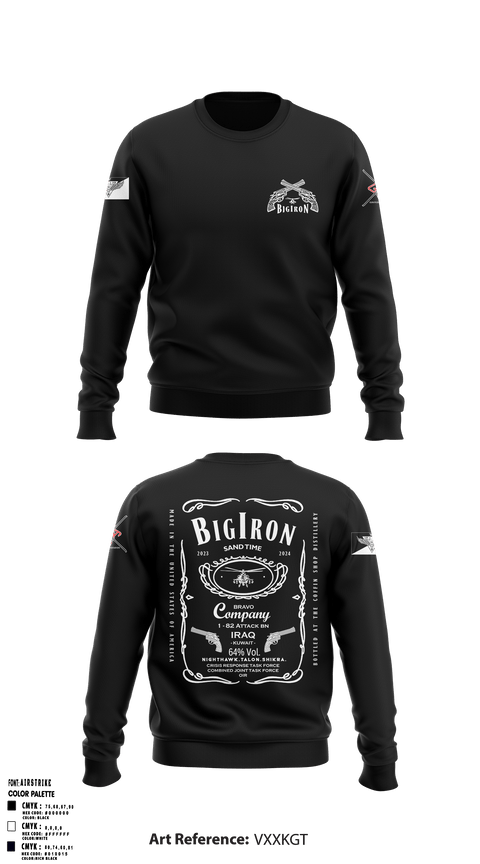 Crew Neck Sweatshirt, Whitewolf, Army, Teamtime, Team time, sublimation, custom sports apparel, team uniforms, spirit wear, spiritwear, sports uniforms, custom shirts, team store, custom team store, fundraiser sports, apparel fundraiser