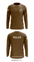 POLICE CRIMINAL INVESTIGATIONS DIVISION 56633419 Long Sleeve Performance Shirt - 2