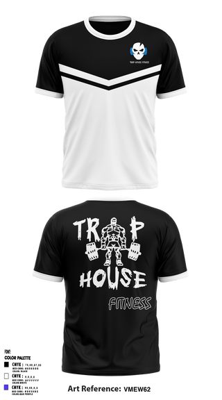 Short Sleeve Performance Shirt, Trap House Fitness, Spirit Store, Teamtime, Team time, sublimation, custom sports apparel, team uniforms, spirit wear, spiritwear, sports uniforms, custom shirts, team store, custom team store, fundraiser sports, apparel fundraiser