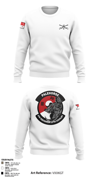 Crew Neck Sweatshirt, B TRP 5-17 ACS, Army, Teamtime, Team time, sublimation, custom sports apparel, team uniforms, spirit wear, spiritwear, sports uniforms, custom shirts, team store, custom team store, fundraiser sports, apparel fundraiser