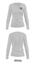 Lehman Catholic High School Band 27215386 Women's Long Sleeve V-neck Shirt - 24
