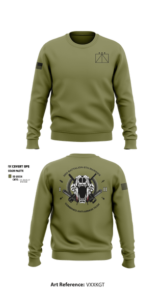 Crew Neck Sweatshirt, , Marines, Teamtime, Team time, sublimation, custom sports apparel, team uniforms, spirit wear, spiritwear, sports uniforms, custom shirts, team store, custom team store, fundraiser sports, apparel fundraiser