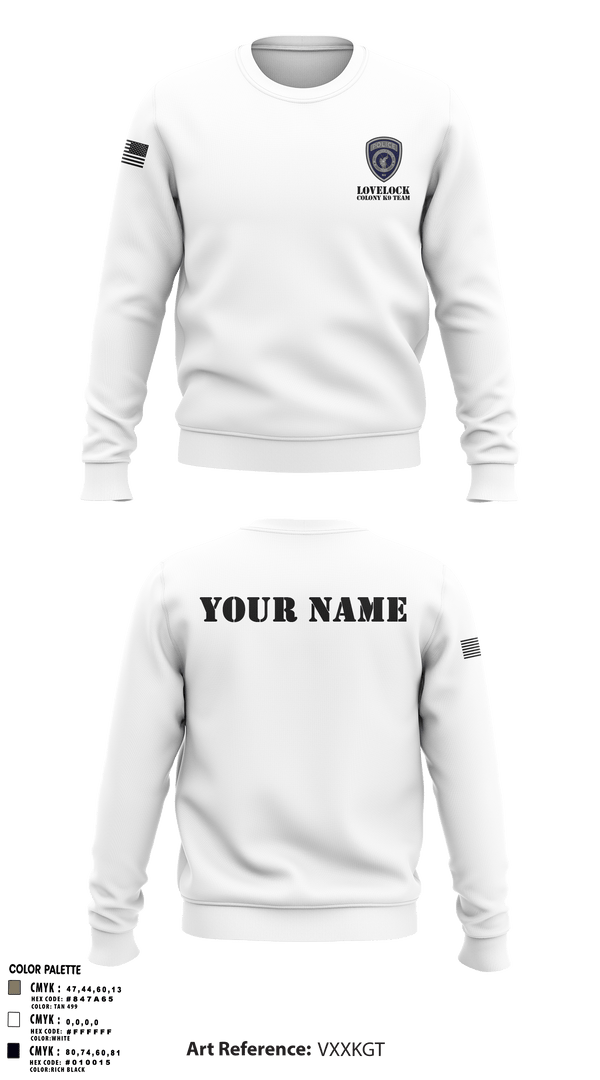 Crew Neck Sweatshirt, , Police, Teamtime, Team time, sublimation, custom sports apparel, team uniforms, spirit wear, spiritwear, sports uniforms, custom shirts, team store, custom team store, fundraiser sports, apparel fundraiser